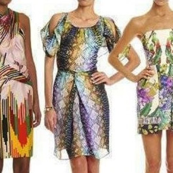 Lisa Ho Dresses & Skirts - Lisa Ho Silk Sheath Dress Size 12 Alligator Print